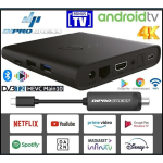 Decoder Digitale Terrestre HD DVB-T2 HEVC H265 10BIT Smart TV Box Android 10 4k