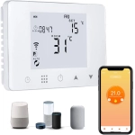 Cronotermostato digitale wi-fi da parete o per cassetta 503 alexa google ios android crono termostato programmabile per caldaia a gas 220v