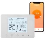 NEW CRONOTERMOSTATO WIFI SMARTPHONE APP ALEXA GOOGLE TERMOSTATO DA PARETE O BOX 503 DISPLAY IN ITALIANO